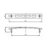 Uchwyt RR 0808/128 (DRR 08/128 G6) aluminium, zdjecie - zdjecie №4 - small