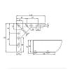 Nóżka meblowa NZ 65, h=54 mm, kątowa 118x118 mm, max 180 kg, chrom, zdjecie - zdjecie №4 - small