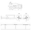 Prowadnice rolkowe L=300 1,2 mm Muller, cena - zdjecie №5 - small