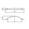 Uchwyt JH 40.001/96 G2 chrom, zdjecie - zdjecie №4 - small
