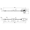 Adapter LED 12W, 12V, IP20, kabel 1,5m, nie drogie - zdjecie №3 - small