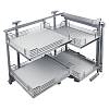 Corner FRONT 900 mm, prawy, chrom, Muller - small