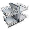 Corner COMFORT 800 mm, chrom, Muller - small