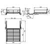 Kosz centralny 600 mm z samodociągiem, chrom, Muller, zamowienie - zdjecie №6 - small
