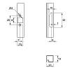 Zawias Clip-on, 95°, Intermat 9936, półnakładany, do profilu aluminiowego, niklowy (9155234) Hettich, cena - zdjecie №5 - small