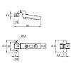Zawias Clip-on, 95°, Intermat 9936, półnakładany, do profilu aluminiowego, niklowy (9155234) Hettich, zdjecie - zdjecie №4 - small