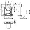 Zamek do drzwi-żaluzje Muller CL 22mm, kupic - zdjecie №2 - small