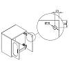 Zamek wpuszczany dwustronny Muller CL 22mm, cena - zdjecie №5 - small
