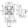 Zamek wpuszczany do płyty wiorówej z zawleczką Muller CL 22mm, kupic - zdjecie №2 - small