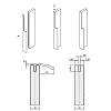 Uchwyt Ferro Fiori M 0013.900 nikiel, zamowienie - zdjecie №6 - small