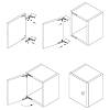Komplet zawiasów Air 105 soft-close stal niklowana (lewy + prawy) (329.37.520), cena od producenta - zdjecie №9 - small