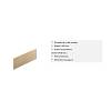 AvanTech YOU DesignCape H=101mm L=1970mm, dąb jasny (9283217) Hettich, kupic - zdjecie №2 - small