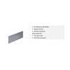 AvanTech YOU DesignCape H=101mm L=1970mm, beton (9283219) Hettich, kupic - zdjecie №2 - small