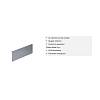AvanTech YOU DesignCape H=187mm L=1970mm, beton (9283224) Hettich, kupic - zdjecie №2 - small
