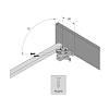 Prowadnice dolnego montażu SC L=300 MULLER 18мм max 3D, cena od producenta - zdjecie №9 - small