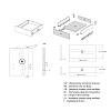 Komplet szuflady Muller Box profi line 3D L=300 Н=95 Antracyt, zdjecie - zdjecie №4 - small