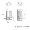 Komplet szuflady Muller Box profi line 3D L=350 Н=178 Antracyt, cena - zdjecie №5 - small