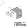 Komplet szuflady Muller Box profi line 3D L=450 Н=178 Antracyt, nie drogie - zdjecie №3 - small