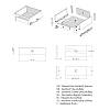 Komplet szuflady wewnętrznej Muller Box profi line 3D L=450 Н=178 Antracyt, nie drogie - zdjecie №3 - small