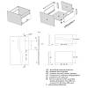 Komplet szuflady Muller Box profi line 3D L=450 Н=178 (+1 reling) Antracyt, zdjecie - zdjecie №4 - small