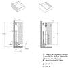 Komplet szuflady Muller Box profi line 3D L=450 Н=178 (+1 reling) Antracyt, cena - zdjecie №5 - small
