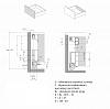 Komplet szuflady Muller Box profi line 3D L=550 Н=95 (+1 reling) Antracyt, cena - zdjecie №5 - small