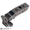 Zawias Sensys 8638i 95 czarny obsydian do aluminiowego profilu, nakładany, , z cichym domykiem (9091744) Нettich - small