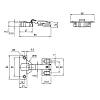 Zawias 95°, ET 582, do zabudowy lodówki, niklowy (72134) Hettich, zdjecie - zdjecie №4 - small