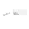 AvanTech YOU DesignCape H=101mm L=2000mm, aluminium (9257643) Hettich, kupic - zdjecie №2 - small