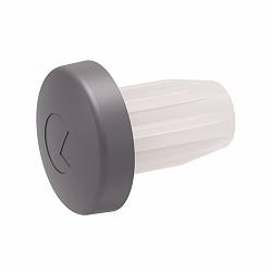 Stoper wpuszczany Ø5mm BI-MATERIALE, szary, Italiana Ferramenta (23203010IF)