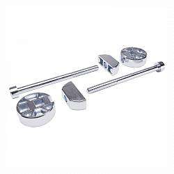 K TOP złącze do cienki blatów od 10mm (2 sztuki), Italiana Ferramenta