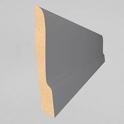 Listwa przypodłogowa MDF AGT SPR-7063 723 Czarny Jedwab Soft Touch 2800х80х9 мм