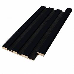 Zaślepka panelu AGT LB-5014-B 723 Czarny jedwab (op.8 szt) 2800х42х18мм