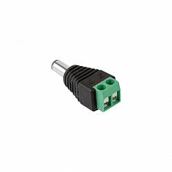 Wtyczka sieciowa 2,1/5,5 mm, z listwą zaciskową (na śrubę) NEW
