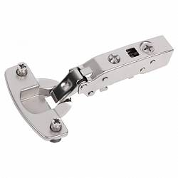 Zawias Clip-on, 110°, Sensys 8646i, NK, front 10–19mm, z domykiem, niklowy (9094276) Hettich