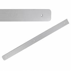 Listwa boczna do blatu lewaL=600 H=38 R-6, aluminium