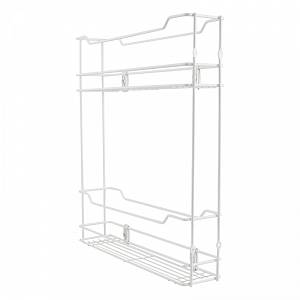 Cargo 150mm boczne 2 półki białe (bez prowadnic)