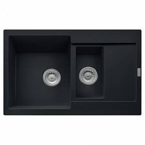 Zlewozmywak wbudowywany Fragranit+ Maris MRG 651-78 Czarny mat Franke 114.0675.991
