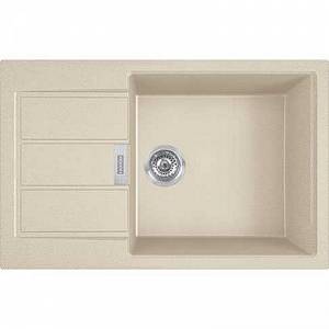Zlewozmywak wbudowywany Tectonite® Sirius S2D 611-78 XL Beżowy Franke 143.0676.418
