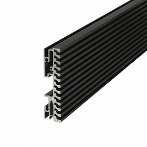 Profil systemy relingowe Cosma USEIT, L = 3000 mm, czarny szczotkowany (m.b)