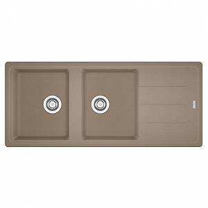 Zlewozmywak wbudowywany Fragranit+ Basis BFG 621-116 Cappuccino Franke 114.0676.261