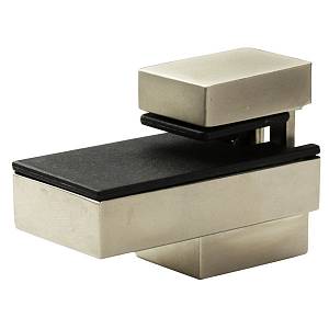 Podpórka do półki Quadro, max 19 mm, max 6 kg, nikiel