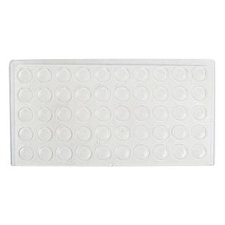 Odbojnik samoprzylepny 8*1, 5 mm silikonowy (1 płytka = 50 szt) Permo