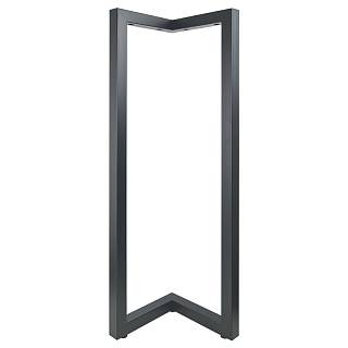 Podstawa do stołu typu VV bar,  400x242mm,  h=1100mm,  antracyt RAL 7016