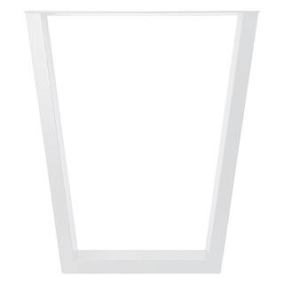 Podstawa do stołu typu V,  600x80mm,  h=725mm,  biały RAL 9003