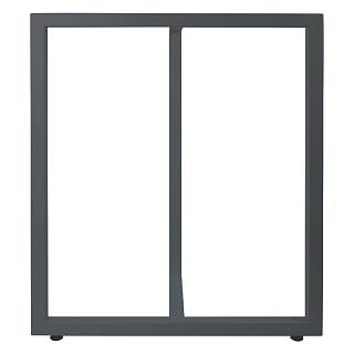 Podstawa do stołu typu T,  600x300mm,  h=725mm,  antracyt RAL 7016