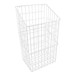 Kosz dla bielizny 400mm  W=330 L=250 H=580 biała