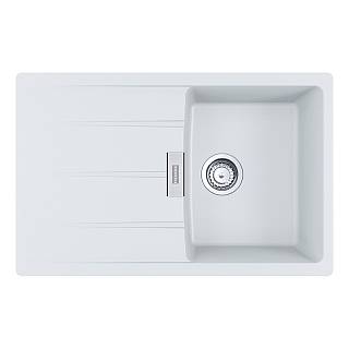 Zlewozmywak wbudowywany Fragranit + Centro CNG 611-78 Biały Polarny Franke 114.0687.317