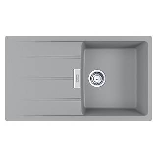 Zlewozmywak wbudowywany Fragranit + Centro CNG 611-86  Kamienny Szary Franke 114.0687.329