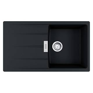 Zlewozmywak wbudowywany Fragranit + Centro CNG 611-86  Onyx Franke 114.0687.330
